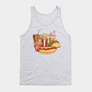 Junk food Tank Top